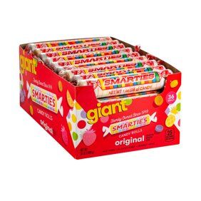 Item added to cart - Walmart.com Smarties Candy, Fat Free Vegan, Candy Wafers, Hard Candy Lollipops, Individually Wrapped Candy, Giant Candy, Peanut Allergy, Candy Companies, Classic Candy