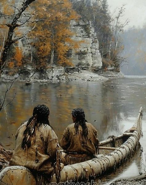 Colonial Aesthetic, Drawing Hats, Native American Projects, Native Artwork, Native American Paintings, Fur Trade, Native American Pictures, American Frontier, Native American Artwork