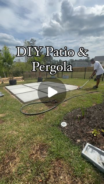 Tenesia & Terence | NC on Instagram: "🚧DIY Patio & Pergola- Part 4🚧 we decided to put black mulch down as a base and then added black pebbles to the interior spaces. We are still undecided on adding rock to the perimeter. I think it looks good as is. What do y’all think? In part 5, the pergola is going up and then we will pretty much be finished 😬

  #diyproject #diyhomeprojects #backyarddesign #diyideas #homeimprovement #concretedesign #diycouple #backyard #patiodesign" Pebble Patio, Pebble Landscaping, Backyard Resort, Mulch Landscaping, Patio Pergola, Patio Garden Design, Backyard Pergola, Modern Backyard, Decks Backyard