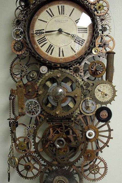 20 Steampunk Decor That Will Put Your Home on Edge Steampunk Furniture Decor Ideas, Steampunk House Interiors, Steampunk Decor Diy, Steampunk Interior Design, Steampunk Bedroom, Steampunk Diy Crafts, Steampunk Interior, Steampunk Home Decor, Steampunk Wall Art