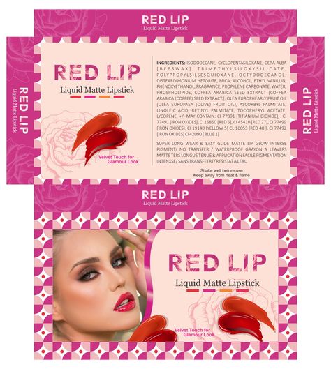 Lipstick Box Design, Lipstick Packaging Design, Lipstick Box Packaging, Lipstick Packaging, Packaging Box Design, Lipstick Ingredients, Lipstick Box, Coffea Arabica, Cosmetic Box