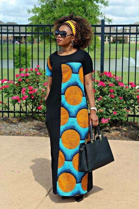 Kitenge Designs, Ankara Maxi Dress, Ethno Style, Long African Dresses, African Dresses Modern, Gaun Fashion, Afrikaanse Mode, African Wear Dresses, African Maxi Dresses