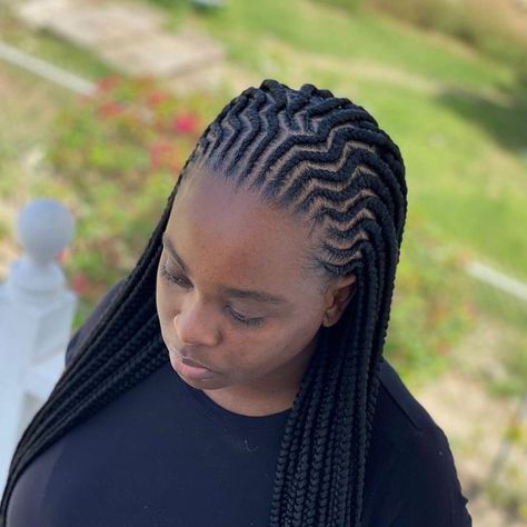 Inner Weaving Hairstyles, Hairstyles Zigzag, Zigzag Hairstyles, Zigzag Cornrows, Zigzag Braids, Zig Zag Braids, Zig Zag Braid, Latest Hair Braids, Cornrows Natural Hair