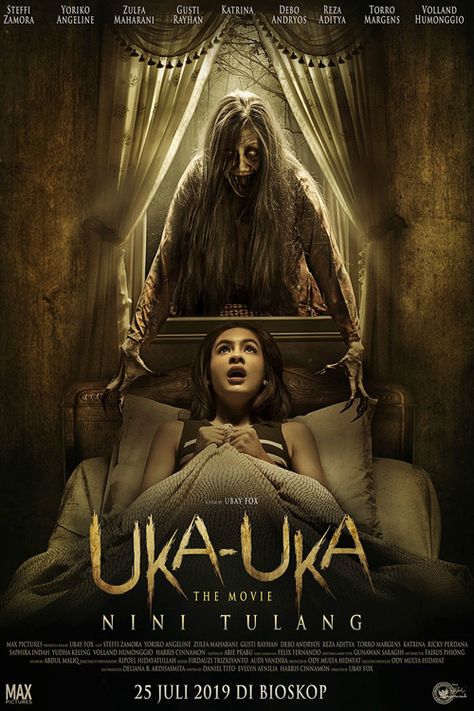 Uka-Uka  🇮🇩 Scary Movie List, Japanese Horror Movies, Scary Movies To Watch, Top Horror Movies, Classic Horror Movies Posters, Horror Movies List, Film Thriller, Good Animated Movies, Ghost Movies