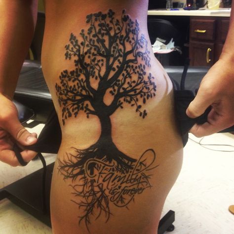 Family Is Forever Tattoo, Family Tree Tattoo Designs, Family Tree Design, Prayer Tattoo, Memorial Tattoo Designs, Scandinavian Tattoo, Family Is Forever, Forever Tattoo, Family Tree Tattoo