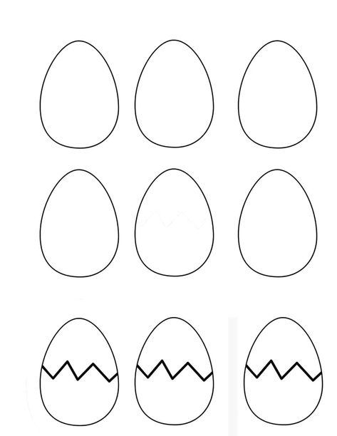 Easy Spring Chick Craft for Kids – Bright Easter Craft - A More Crafty Life Chick Craft, Easter Egg Template, Easter Crafts Preschool, Easter Printables Free, Shape Templates, Spring Crafts For Kids, Kid Craft, Easter Craft, Cute Easter