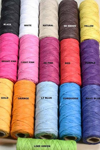 Hemp twine, cord Lightly waxed 20LB Break Strain – 2 Strand – (205ft) 60 Metre Spool x 1mm Thick | Shop jewelry making and beading supplies, tools & findings for DIY jewelry making and crafts. #jewelrymaking #diyjewelry #jewelrycrafts #jewelrysupplies #beading #affiliate #ad Hemp Jewelry, Hemp Twine, Hemp Cord, Ribbon Crafts, Wire Crafts, Beading Supplies, Orange Gold, Diy Jewelry Making, Red Purple