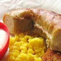 Lithuanian Potato Sausage Recipe - Vedarai - Recipe for Lithuanian Potato Sausage *can be made without meat but need vegetarian casings* Meat Preservation, Lithuania Food, Lithuanian Food, Making Sausage, Sausage Making Recipes, Potato Sausage, Lithuanian Recipes, Eastern European Recipes, Sausage Making