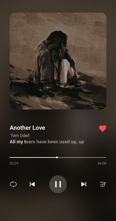 Tom Odell - Another Love Another Love Aesthetic Song, Another Love Aesthetic, Tom Odell Another Love, Slow Love Songs, Another Love Song, Another Love Lyrics, Lyric Aesthetic, Tom Odell, Best Friends Shoot