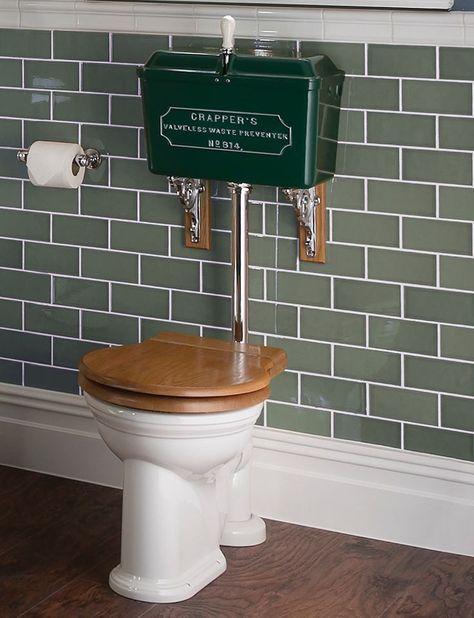 There are so many toilets available on the market right now. But what’s the best toilet for you and your bathroom? Click here to find out. Powder Room Modern, Luxury Powder Room, Thomas Crapper, Low Level Toilet, Mediterranean Bathroom, Design Toilet, Luxury Powder, Cottage Bathroom Ideas, Vintage Toilet