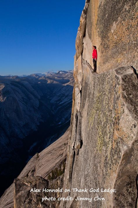 My friend Eric Beck was the first person to ever solo climb this Grade VI Northwest Face of Half Dome! Climbing this to the summit in a group is hard; soloing it is amazing. Check out the article for the photos, the story, current technical routes, and the hiker's route to the summit, if you're not a climber - The Cables Route. Adventure! Let's check it out! #HalfDome #Yosemite #TravelsWithSuz #SoloClimb #HalfDomeYosemite #HalfDomeCables #AlexHonnold #ThankGodLedge Yosemite Climbing, Alex Honnold, Jimmy Chin, Half Dome Yosemite, Small Shower, Tub Tile, California City, Rock Face, Rock Climbers