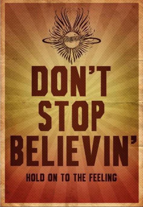 Journey Logo, Journey Band, Dont Stop Believin, Iphone Wallpaper Hipster, Steve Perry, Band Wallpapers, Dont Stop, Affordable Wall Art, Cool Posters