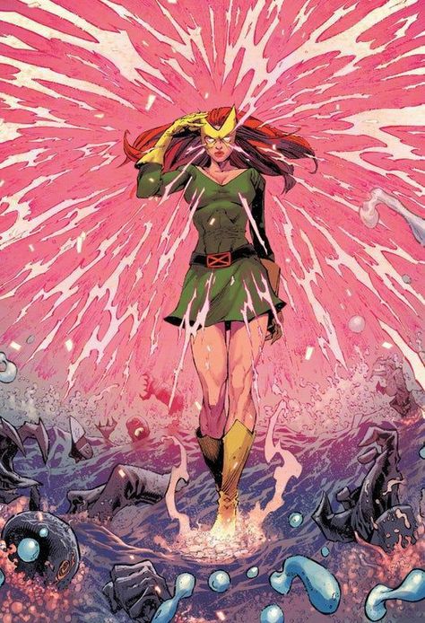 Jean Grey Jean Grey Comic Panel, Jean Grey Xmen, King In Black, Ryan Stegman, Phoenix Marvel, Marvel Jean Grey, Marvel Retro, Jean Grey Phoenix, Xmen Comics