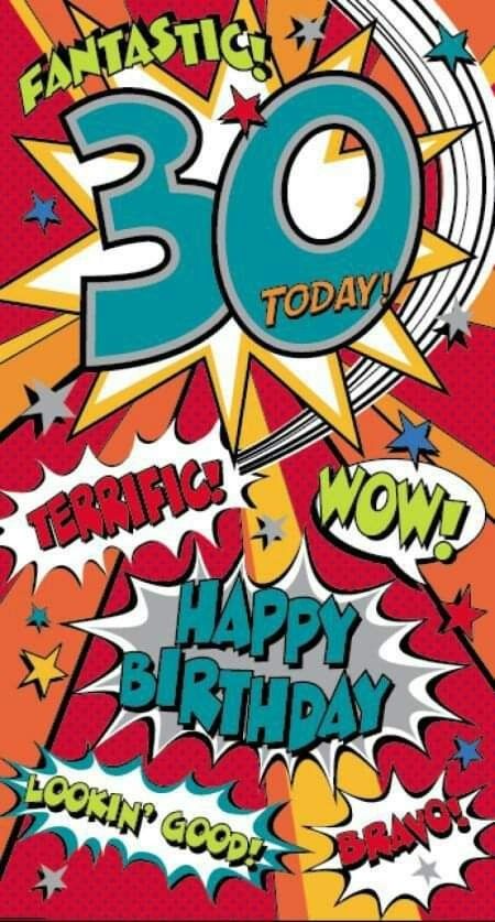 Happy 30th Birthday Wishes, 30th Birthday Wishes, Birthday Msgs, Birthday Behavior, Cute Happy Birthday, Happy Wishes, Happy 30th Birthday, Birthday Card Template, Birthday Wishes Quotes