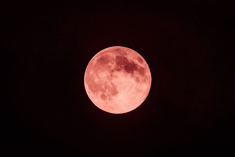 Strawberry Moon, Full Moon June, Full Strawberry Moon, Nasa Wallpaper, Full Moon Rising, Spiritual People, Strawberry Moons, Led Projects, Capricorn Moon