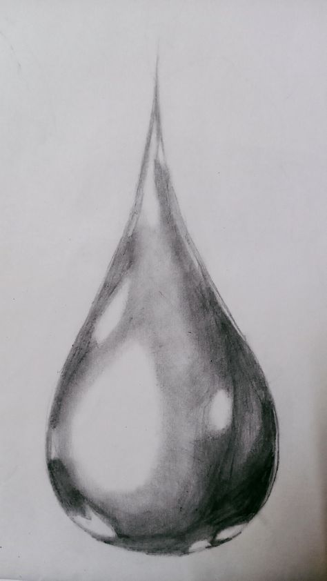 Realistic Water Drop 💧Drawing with pencil /Realistic Tear drop Drawing Tear Drops Drawing, Tonal Drawing Easy, Raindrop Sketch, Realistic Water Drop Drawing, Realistic Landscape Pencil Drawings, Water Drop Sketch, Tear Drop Drawing, Rain Drops Drawing, Drawing Ideas Shading