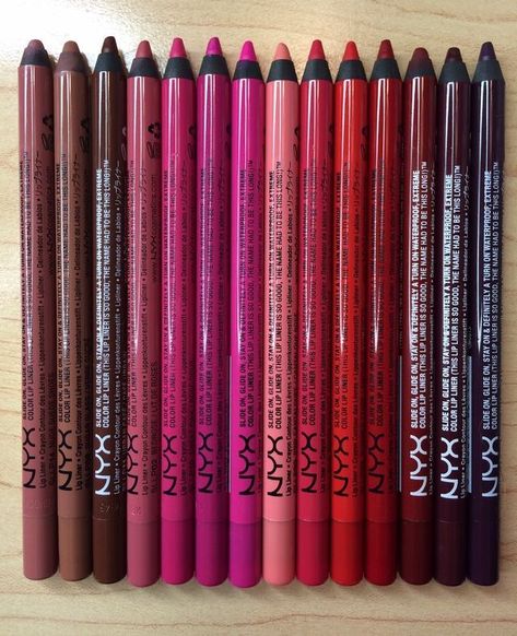 Nyx Nyx Lip Liner, Make Up Kits, Nyx Lip, Nyx Makeup, Lip Glosses, Makeup Items, Drugstore Makeup, Lipstick Makeup, Lip Pencil