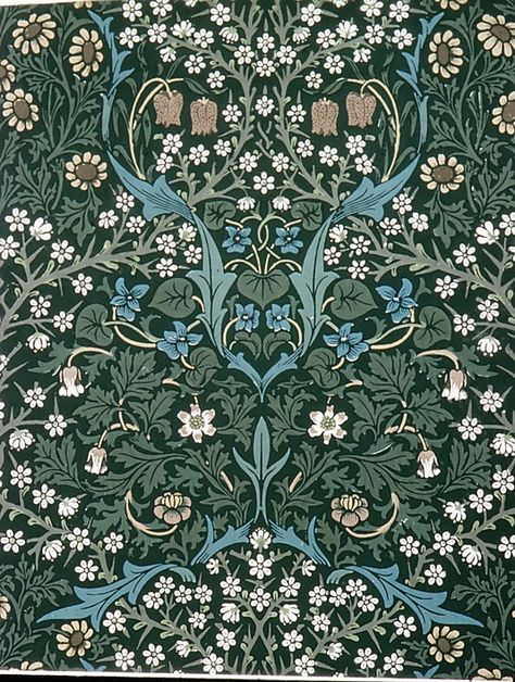 Blackthorn design, 1892. William Morris (British, 1834-96). Wood-block print. Metropolitan Museum of Art, New York. William Morris Wallpaper, William Morris Patterns, L Wallpaper, Morris Wallpapers, Art Top, William Morris Designs, Pierre Auguste Renoir, Arts And Crafts Movement, Create Design