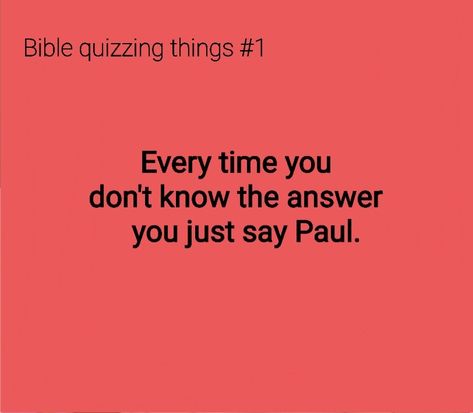 Bible Quizzing Funny, Quiz Memes, Bible Quizzing, Bible Quiz, Funny Stuff, Bible, Memes, Funny, Quick Saves