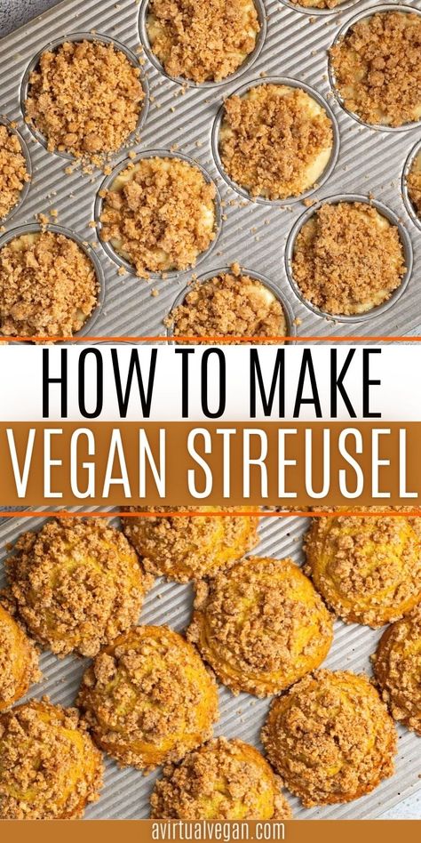 Vegan Strudel, Vegan Strawberry Muffins, Vegan Crumble, Vegan Pies Recipes, Homemade Baked Goods, Vegan Breads, Sweet Pastry, Vegan Baked, Vegan Muffins