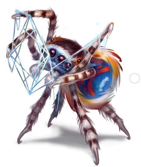 Fantasy Spider Art, Dnd Spider, Spider Character Design, Spider Dragon, Fantasy Spider, Grandmother Spider, Spider Character, Insect Design, Pet Spider