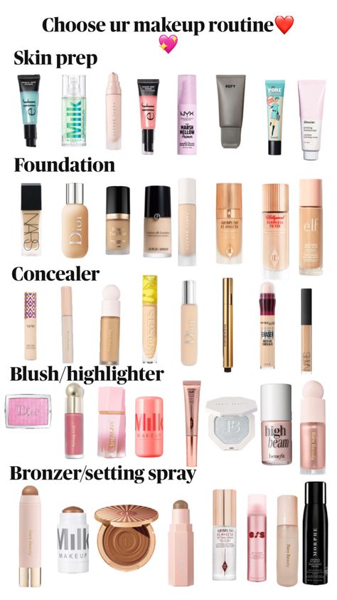 #comment Makeup Routine Guide, Makeup Beauty Room, Makeup Collection Goals, Safe Makeup, Collection Makeup, Makeup List, Makeup For Black Skin, Makeup Help, Easy Makeup Tutorial