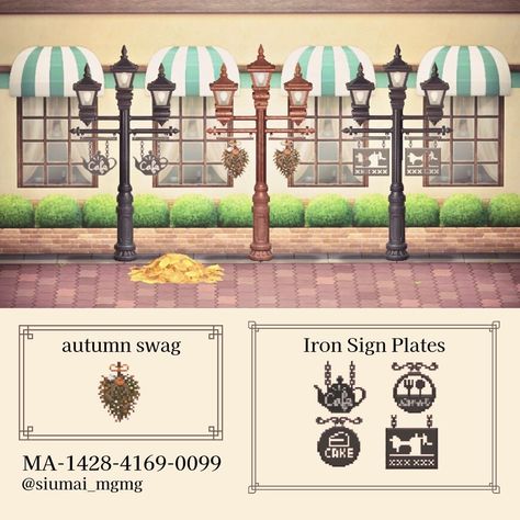 London Theme, Animal Crossing 3ds, Stone Street, Animal Crossing Wild World, Post Animal, Shop Sign Design, Instagram Autumn, Stall Designs, New Animal Crossing