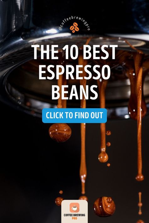 There are many espresso coffee bean options for your espresso maker, but it can be challenging to know which ones have the best flavor. I tested the top ten espresso beans and found Illy Ground Espresso Intenso Coffee Dark Roast to be the best espresso beans. Click to read more! #espressomachine #espressobeans #coffeelife #buyingguide Best Espresso Beans, Espresso At Home, Best Espresso Machine, Espresso Beans, Dark Roast Coffee, Decaf Coffee, Best Espresso, Espresso Maker, Coffee Type