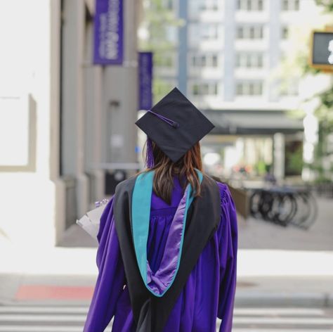 Nyu Graduation Pictures, Academic Regalia, High School Life Hacks, Graduation Gown, College Graduation Pictures Poses, College Planning, High School Life, College Graduation Pictures, Graduation Picture Poses