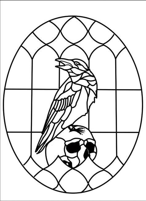 Winnie The Pooh Coloring Pages, Pooh Coloring Pages, Stained Glass Coloring Pages, Coloring Pages For Adults Unique, Glass Painting Patterns, Stained Glass Patterns Free, Idee Cricut, Stained Glass Decor, Glass Diy