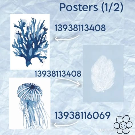 Berry Avenue Coastal Decal Codes, Bloxburg Picture Codes Circle, Berry Avenue Codes Pictures Costal, Beach House Wallpaper Bloxburg, Bloxburg Vertical Painting Codes, Costal Pictures Bloxburg, Light Blue Bloxburg Decals, Fish Bloxburg Decal, Bloxburg Coastal Wall Decals