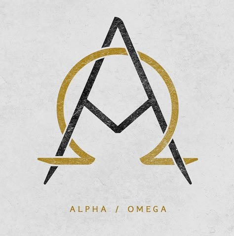 Alfa Omega Tattoo, Omega Tattoo, Alpha And Omega Symbols, Berg Tattoo, Christian Tattoo, God Tattoos, Alpha And Omega, Tatuaje A Color, Alpha Omega