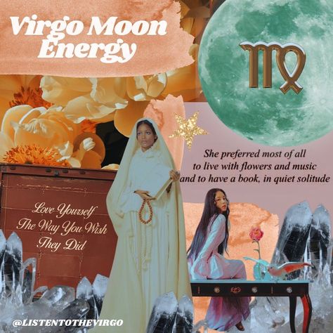 Virgo Moon Aesthetic, Virgo Style, New Moon In Virgo, Time For New Beginnings, Moon In Virgo, September Virgo, Astrology Aesthetic, Virgo Moon, Moon Aesthetic