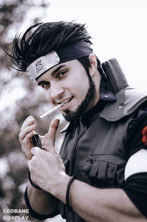 Asuma Sarutobi IRL,#Asuma#Sarutobi Asuma Sarutobi, Anime Cosplay Ideas, Cosplay Naruto, Naruto Shippudden, Naruto Cosplay, Cosplay Characters, Amazing Cosplay, Anime Costumes, Cute Cosplay