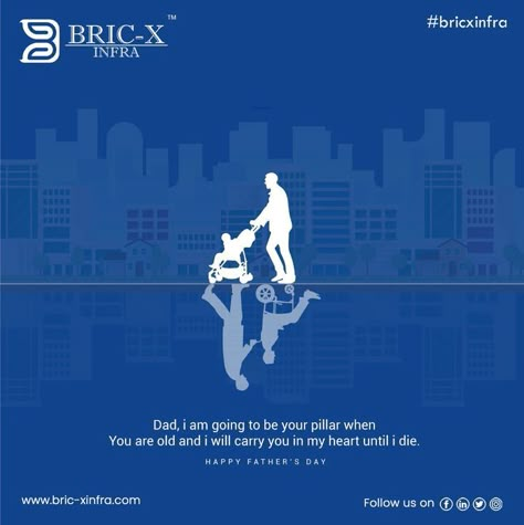 Without my Dad, I wouldn't be where I am. Happy Fathers Day to all the superheroes out there. #HappyFathersDay #FathersDay #fathers #fatherhood #dad #family #father #dads #love #Bricxinfra #Realestatecompany #Gurgaon Father's Day Graphic Design, Mens Day Creative Ads, Fathers Day Creative Ads, Radhika Jewellers, Father Day Ad, Fathers Day Post, World Father's Day, Mothers Day Ad, Dads Love