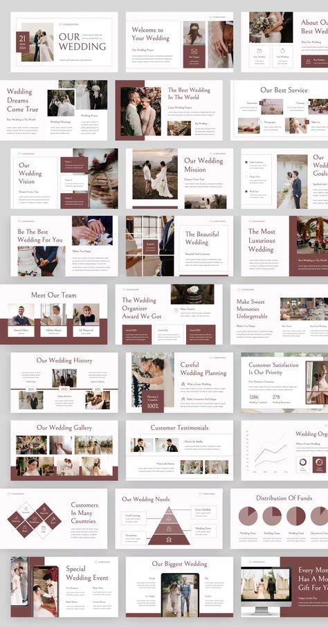 Wedding Google Slide Presentation Template. 30+ Slides. Slide Presentation Template, Google Slide Presentation, Google Slides Templates, Slide Presentation, Presentation Design Template, Wedding Proposals, Presentation Slides Templates, Proposal Templates, Wedding Templates