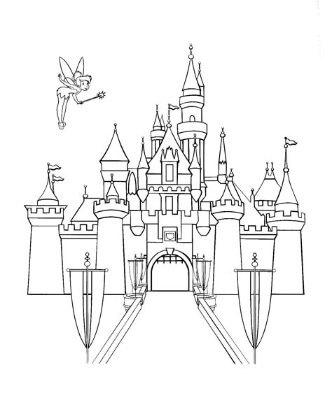 Walt Disney World Coloring Pages, Disney World Coloring Pages, Tinkerbell Drawing, Tinkerbell Coloring Pages, Disney Journal, Blue Star Wallpaper, Disney Coloring Sheets, Disney Cricut, Disney Inspiration