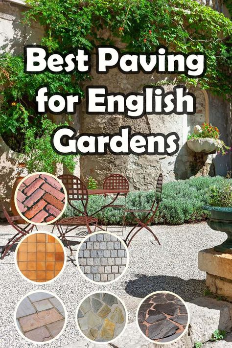 English gardens are famous for their rustic charm and decorative landscaping. From traditional flagstones to quaint cobblestones English garden paving can create perfect seating areas. Here I list 10 paving materials suitable for English gardens. English Garden Front Yard, English Garden Ideas, English Landscape Garden, Cottage Patio, Garden Pavers, English Garden Design, English Gardens, Garden Paving, Professional Landscaping