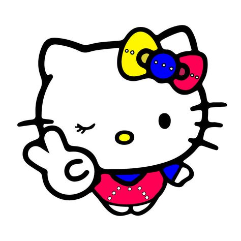 Hello Kitty Peace Sign, Queen Of Hearts Halloween Costume, Venezuelan Flag, Queen Of Hearts Halloween, Venezuela Flag, Hello Kitty Aesthetic, Cat Door, Hispanic Heritage Month, Hispanic Heritage