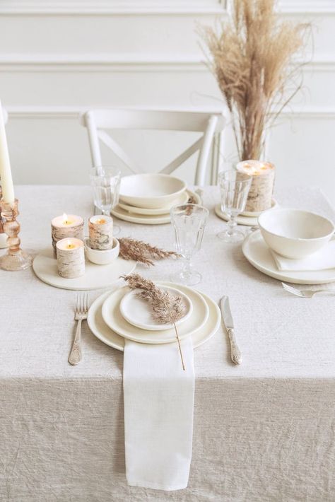 White On White Table Setting, White Dishes Table Setting, Fall Barn Weddings, White Table Setting, Ceramics Dinnerware, Ceramic Plate Set, Ceramic Dish Set, Pottery Dinnerware, Fall Barn Wedding