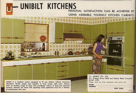 The Colour Of The 70s | Flickr - Photo Sharing! 1970s Interior Design, 60s Kitchen, 70s Interior Design, Retro Rooms, 70s Kitchen, 1970s Kitchen, 70s Interior, Interior Design Pictures, 70s Decor