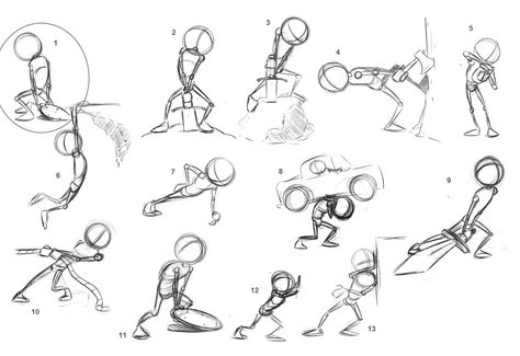 Exaggerated Poses, Doodle Practice, Animation Sketches, Cartoon Sketches, Character Reference, My Place, Dynamic Poses, Reference Poses, Drawing Reference Poses