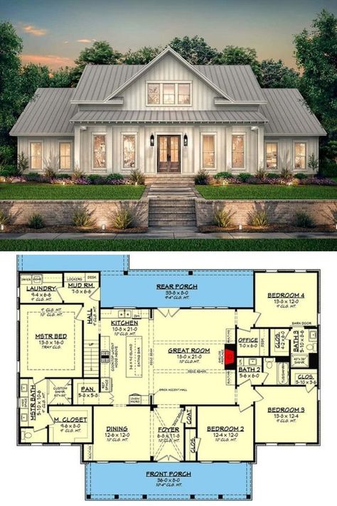 Modern Bungalow House Plans for the 21st Century 4 Bedroom Guest House Plans, 4 Bedroom House Plans Big Windows, 4 Bedroom Homes Floor Plans, 2 500 Sq Ft House Plans Open Floor, Ranch House Floor Plans 2 Story, Floor Plan For 4 Bedroom House, Farmhouse Blueprints 4 Bedroom, Small Cute Houses Aesthetic, Floor Plans 4 Bedroom Farmhouse