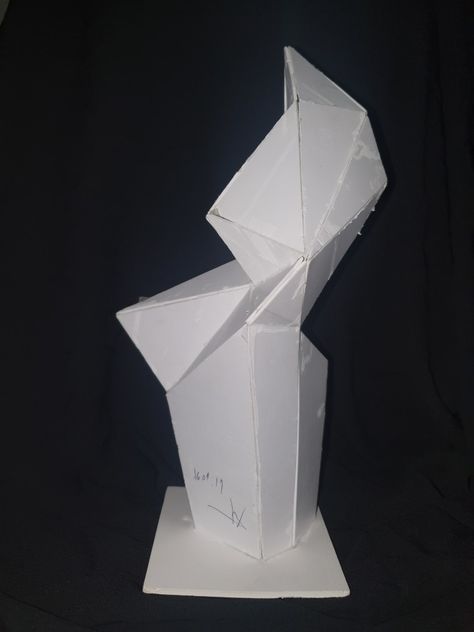 Angular Sculpture, Architectural Sculpture, Art Nouveau, Origami, Sculpture, Architecture, Quick Saves, Art, Design