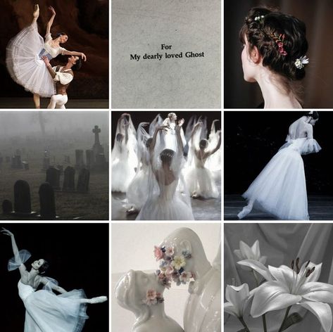 Giselle, ballets, moodboard, aesthetic, my edits Giselle Moodboard, Ballet Giselle, Bohemian Goth, Ballet Beauty, Ballet Inspiration, Horror Video Games, Ballet Art, Moodboard Aesthetic, Danish Pastel