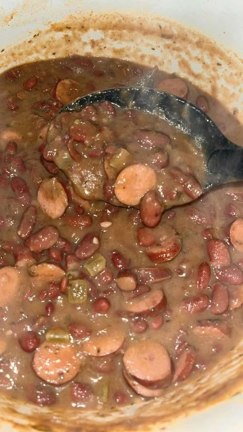 Authentic Louisiana Red Beans and Rice Recipe | Allrecipes Louisiana Red Beans, Red Beans And Rice Southern, Red Beans And Rice Gravy, Authentic Louisiana Red Beans And Rice Recipe, New Orleans Style Red Beans And Rice, Authentic Red Beans And Rice New Orleans, Authentic Cajun Red Beans And Rice Recipe, Cajun Red Beans, Authentic Red Beans And Rice