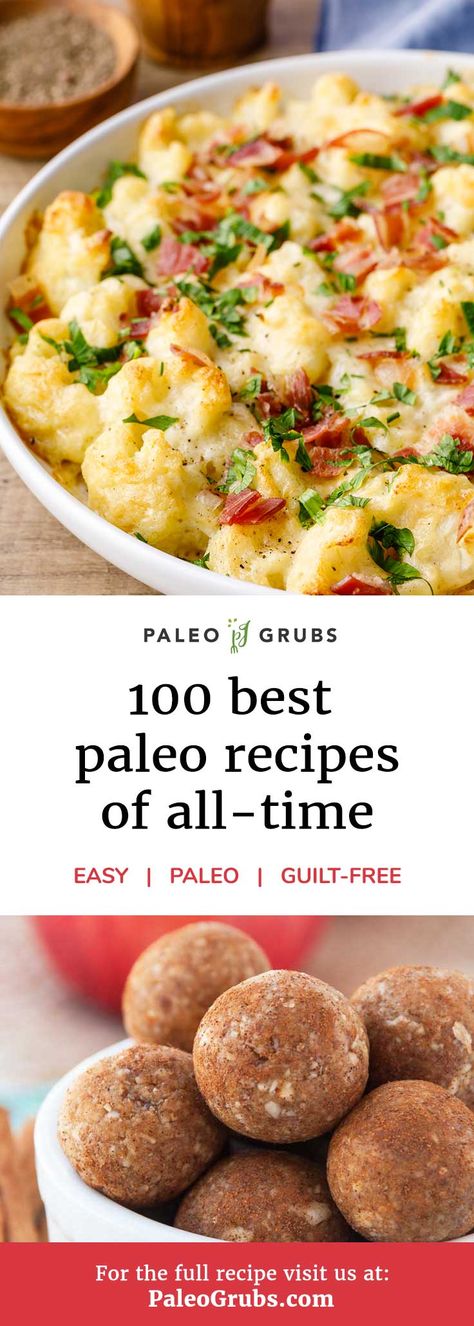 100 Best Paleo Diet Recipes of All-Time Paleo Menu, Best Paleo Recipes, Paleo Cookbook, Breakfast Low Carb, Overnight Oat, Paleo Recipes Easy, Paleo Diet Recipes, Easy Paleo, Diet Vegetarian