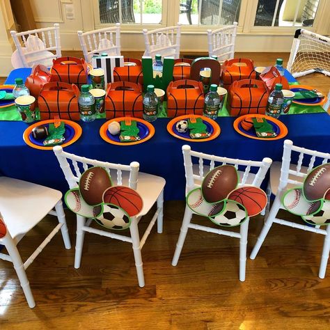 Born 2 Ball Birthday Party, Basketball Theme Birthday, Kids Sports Party, Sports Baby Shower Theme, 2nd Birthday Party For Boys, Sports Baby Shower, Sports Theme Birthday, Ball Birthday Parties, Sports Birthday Party