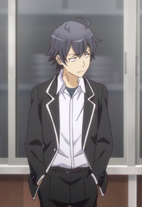 Hikigaya Hachiman Wallpaper, Fat Anime Characters, Nisekoi Wallpaper, Hachiman Hikigaya, Hikigaya Hachiman, My Teen Romantic Comedy Snafu, My Teen Romantic Comedy, Dead Eyes, Four Horseman