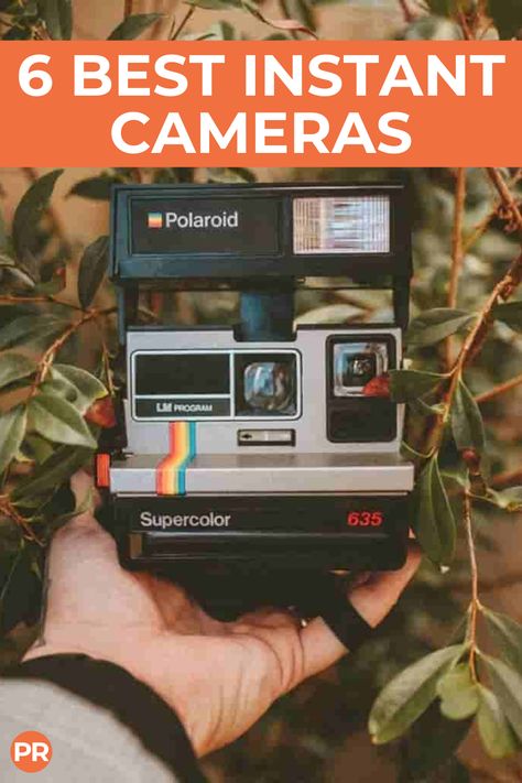 Instant cameras offer a retro feeling, tangible photo, and a fun way to capture personal memories. Learn what the best options are. #instantcamera #photography #cameras Best Polaroid Camera, Instant Camera Photos, Polaroid Camera Ideas, Instamatic Camera, Photography Cameras, Polaroid Instant Camera, Instant Photo Camera, Vintage Polaroid Camera, Instant Print Camera